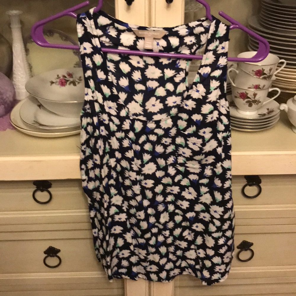 Banana Republic Floral Racerback Tanktop, PXXS